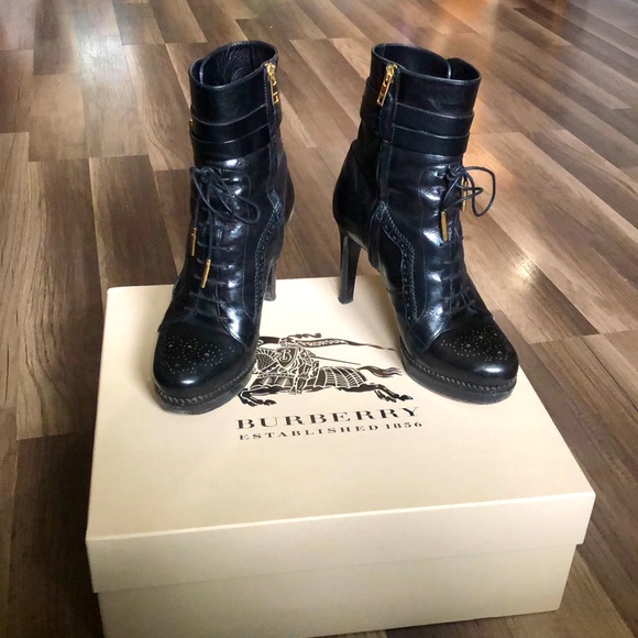 Authentic Burberry High heeled ankle boots - Picture 1 of 12